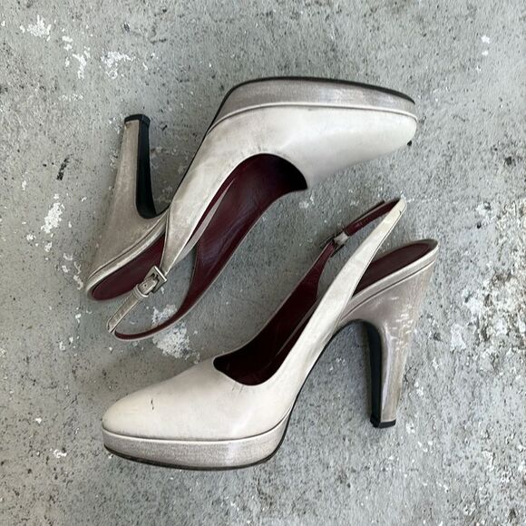 Prada Patent leather platform slingbacks - Picture 2 of 11